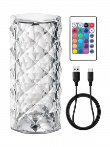 Светильник настольный декоративный ночник RGB Огонёк OG-LDP32